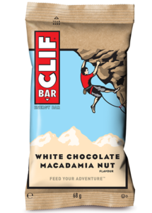 CLIF BAR - White Chocolate Macadamia Nut Flavour