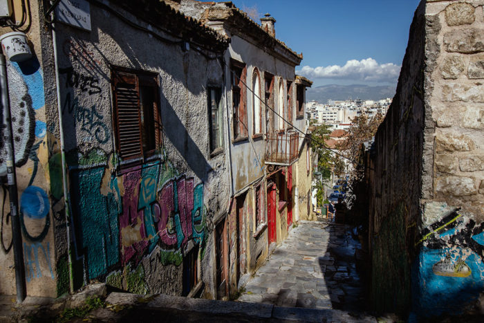 Altstadtflair in Athen