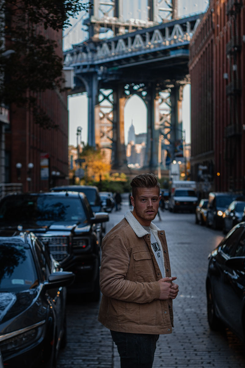 Alleine auf der Brooklyn Bridge, Abstecher zur Freiheitsstatue, dank